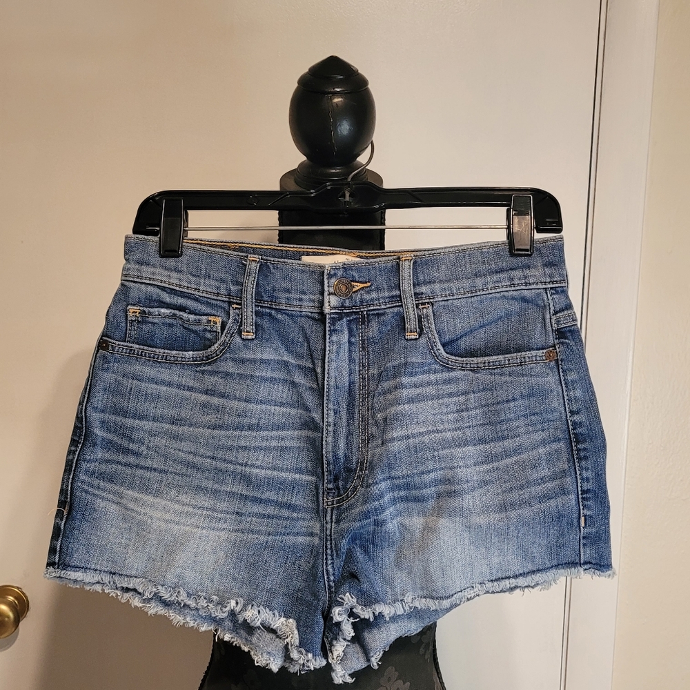 Abercrombie Denim Blue Women's Shorts Sz 6